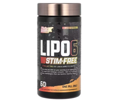 NUTREX Lipo 6 Stim-Free - 60 caps