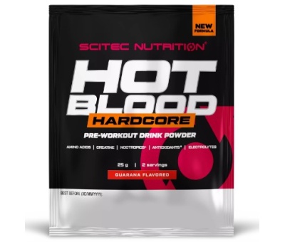 SCITEC Hot Blood Hardcore 25g (2 servings) SAMPLE
