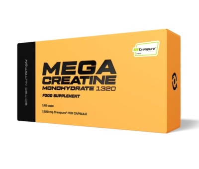 SCITEC Mega Creatine Monohydrate 1320 (CREAPURE) 120 caps