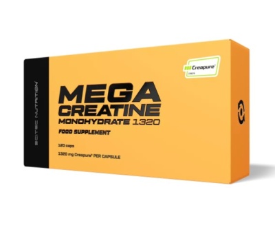 SCITEC Mega Creatine Monohydrate 1320 (CREAPURE) 120 caps