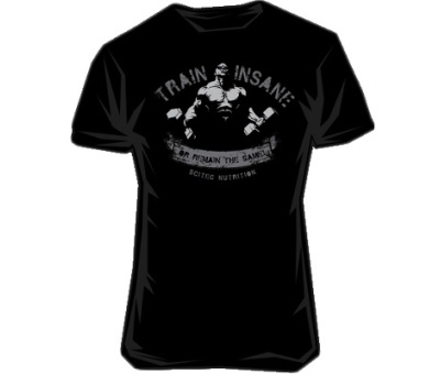 SCITEC T-Shirt Train Insane M