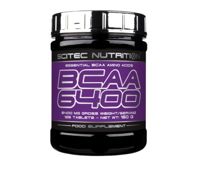 SCITEC Bcaa 6400 125tab BB 11/2023