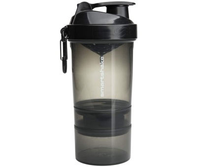 SMARTSHAKE Original2Go 600ml Gunsmoke Black