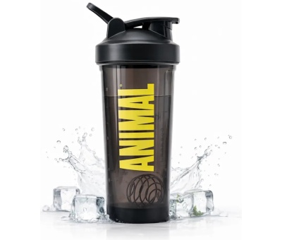 ANIMAL Shaker 600ml Black with Yellow